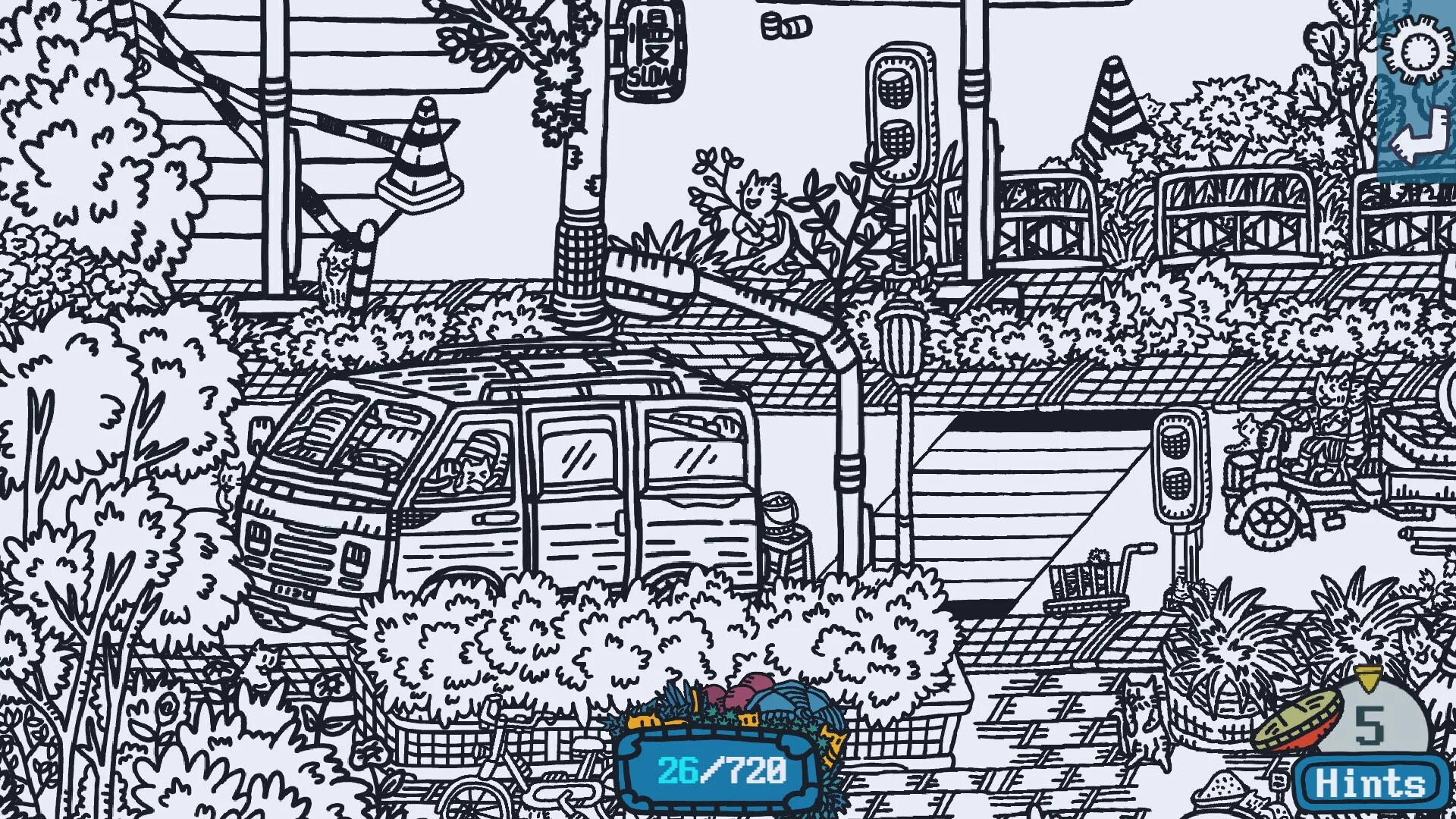 Изображение игры: Hidden Cats In Street Market