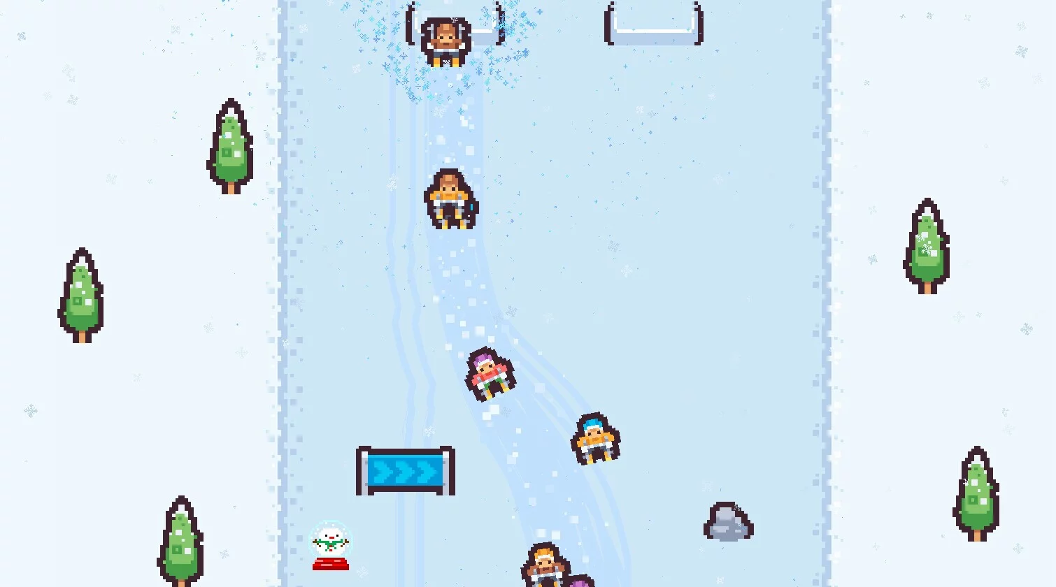 Изображение игры: Tiny Ski