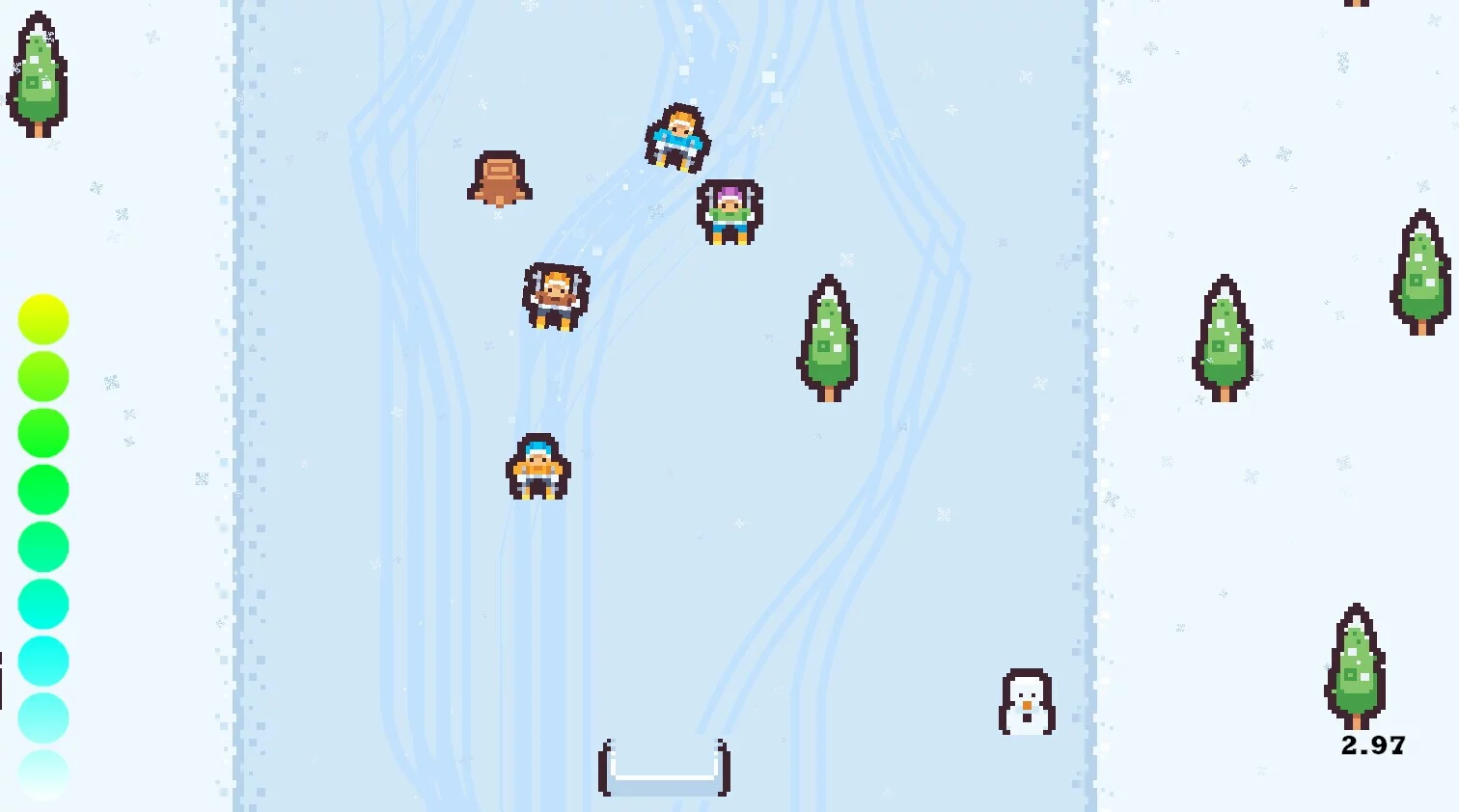 Изображение игры: Tiny Ski