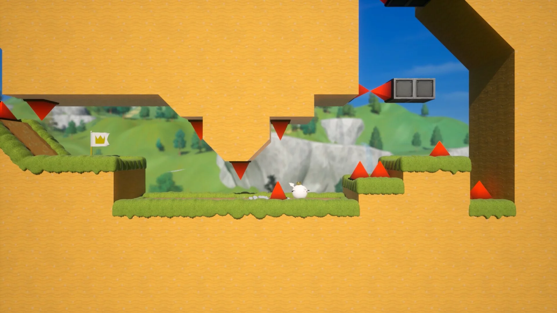 Изображение игры: The Adventures of Prince Shiratama ~Climb the mountains~
