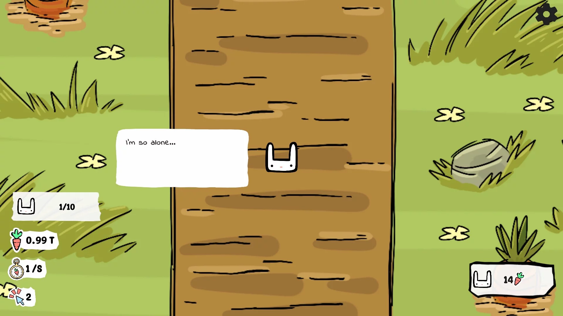 Изображение игры: Moonlight Rabbits