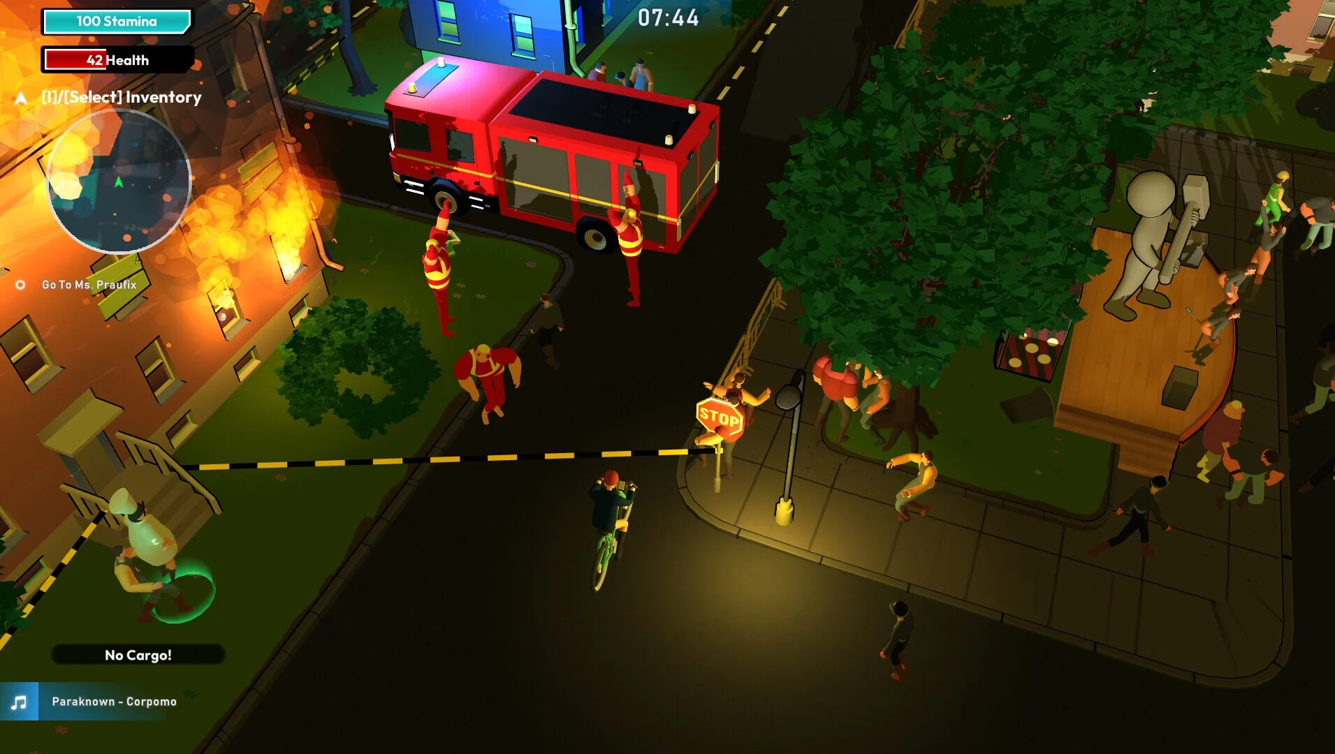 Изображение игры: Adventures of Deliveryman