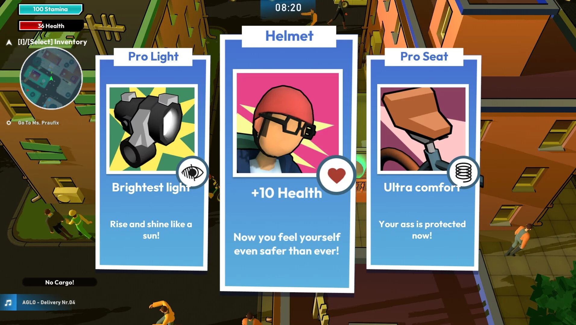 Изображение игры: Adventures of Deliveryman