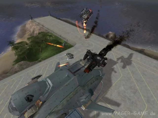 Изображение игры: Aerial Strike: The Yager Missions