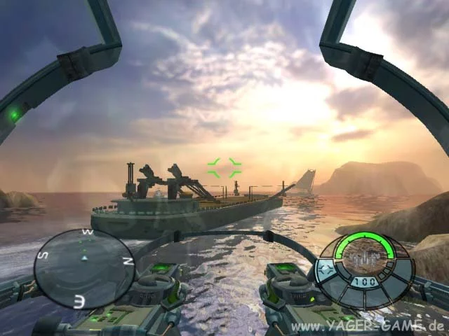 Изображение игры: Aerial Strike: The Yager Missions