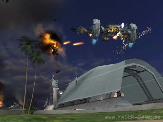 Изображение игры: Aerial Strike: The Yager Missions