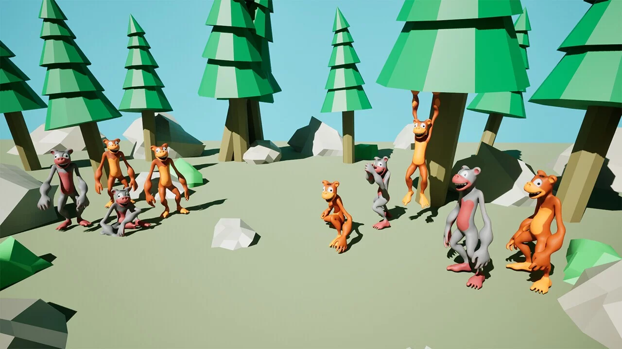 Изображение игры: We Were Monkeys