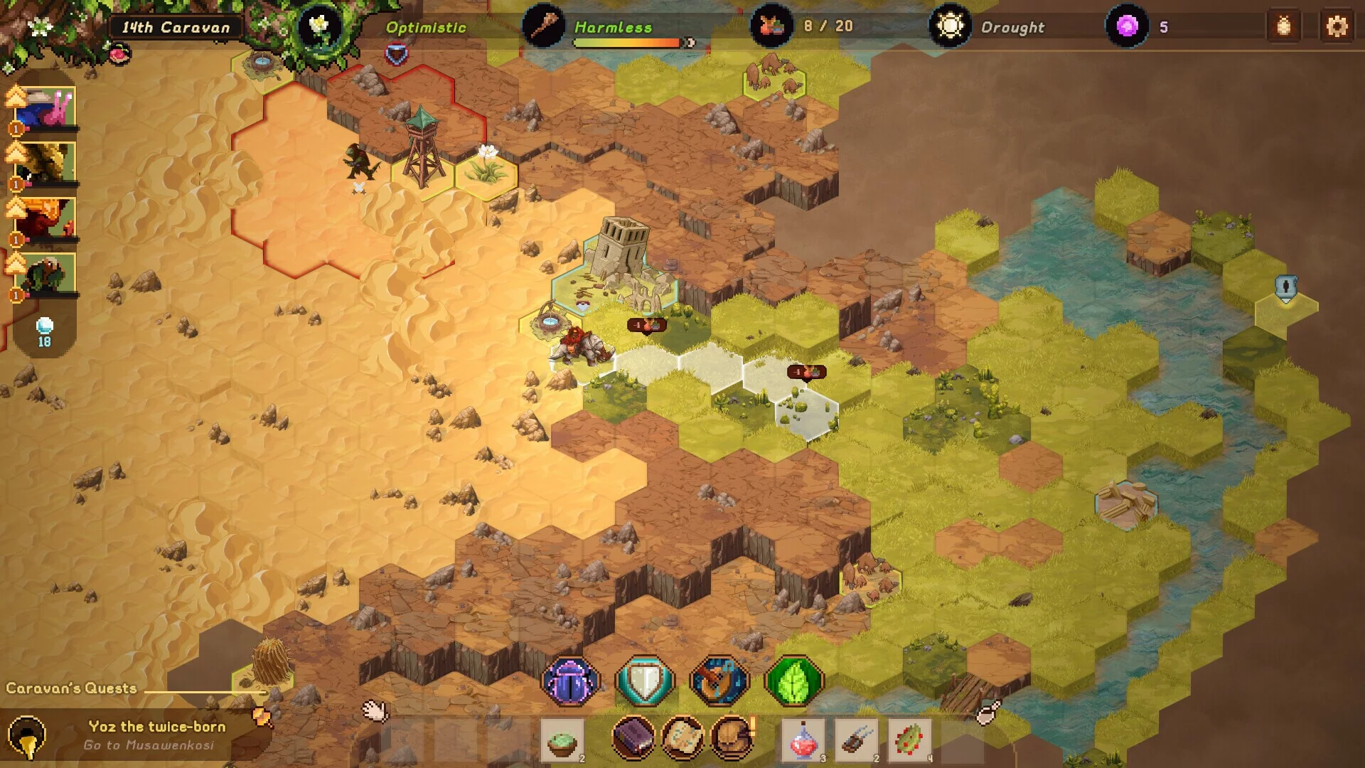 Изображение игры: Sandwalkers - Prologue