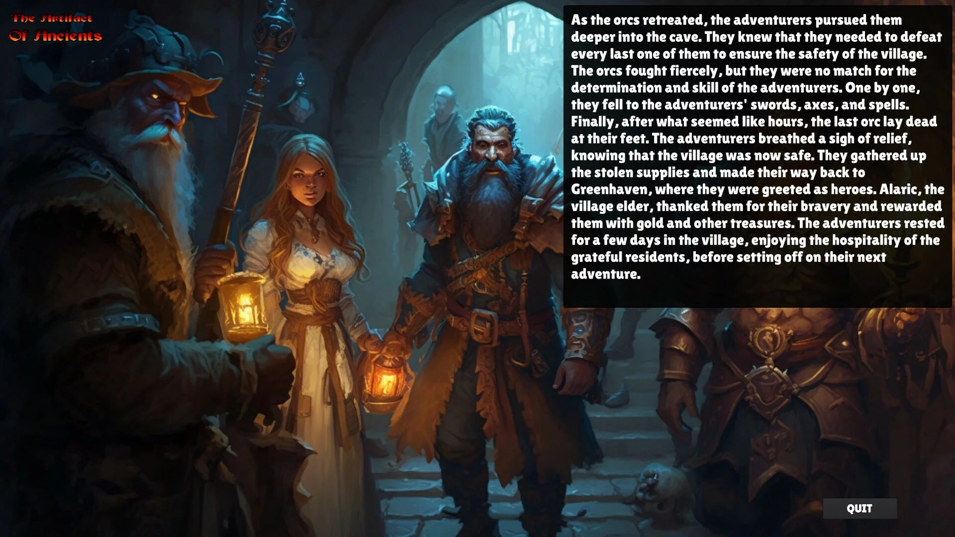Изображение игры: The Artifact of Ancients