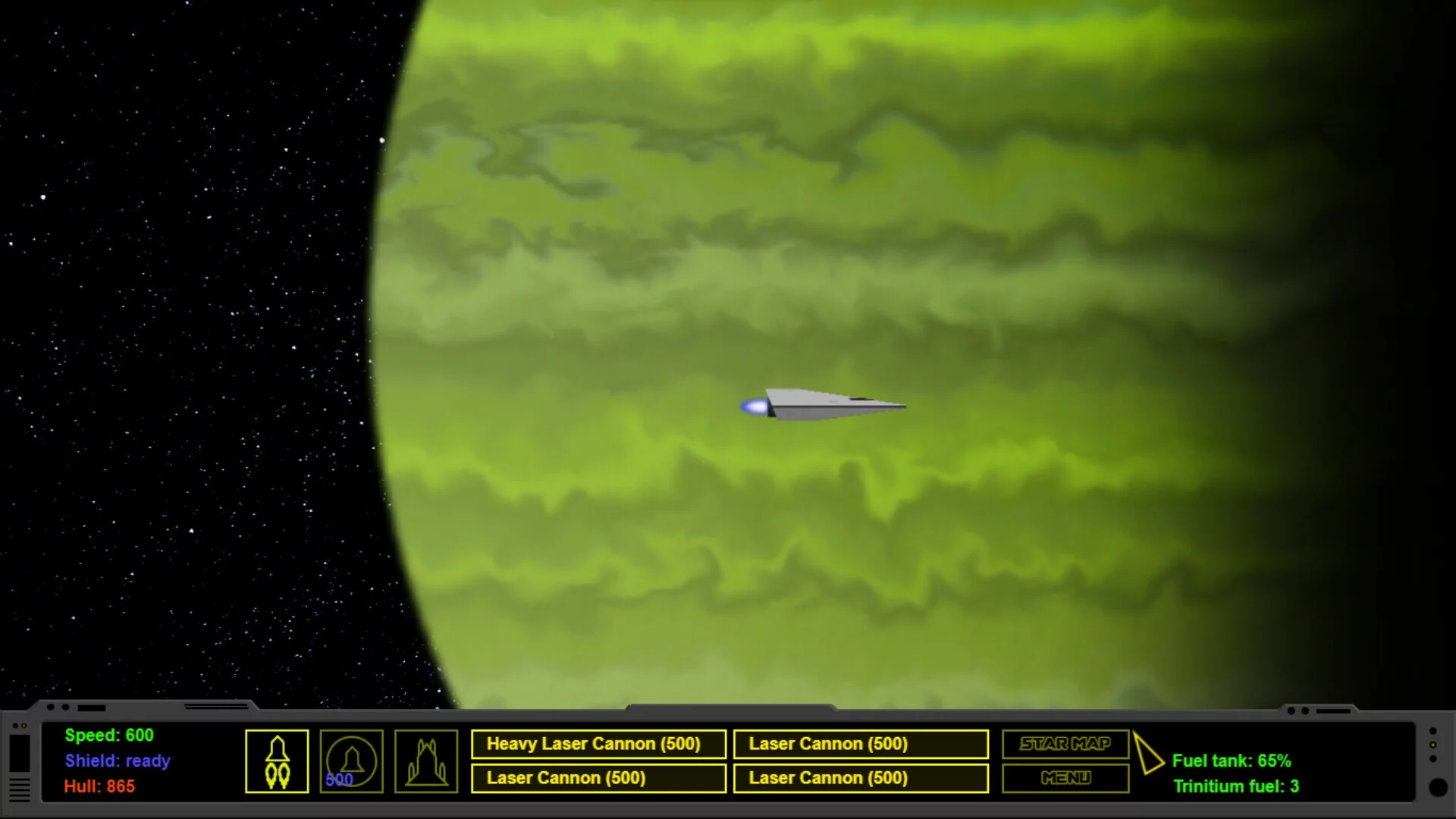 Изображение игры: Hyperspacer
