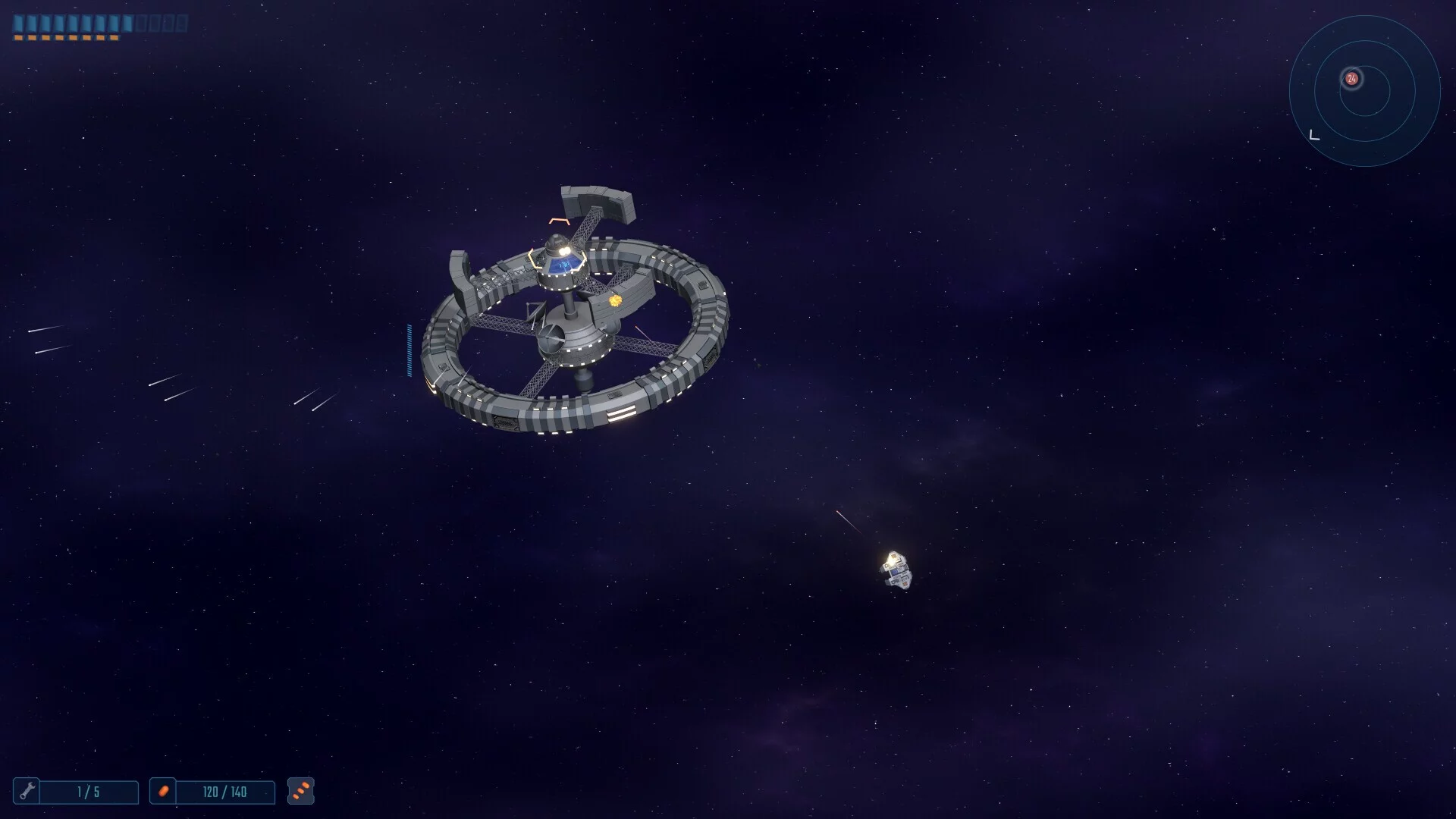 Изображение игры: Space Light
