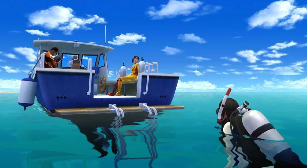 Изображение игры: Endless Ocean: Blue World