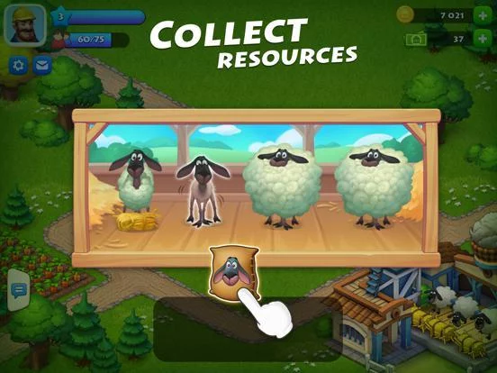 Изображение игры: Township: Farm & City Building