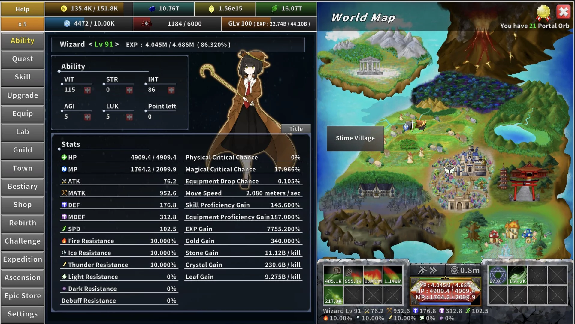 Изображение игры: Incremental Epic Hero 2