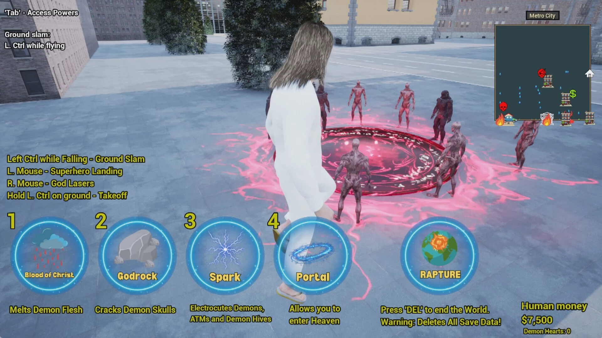 Изображение игры: Jesus Christ Simulator