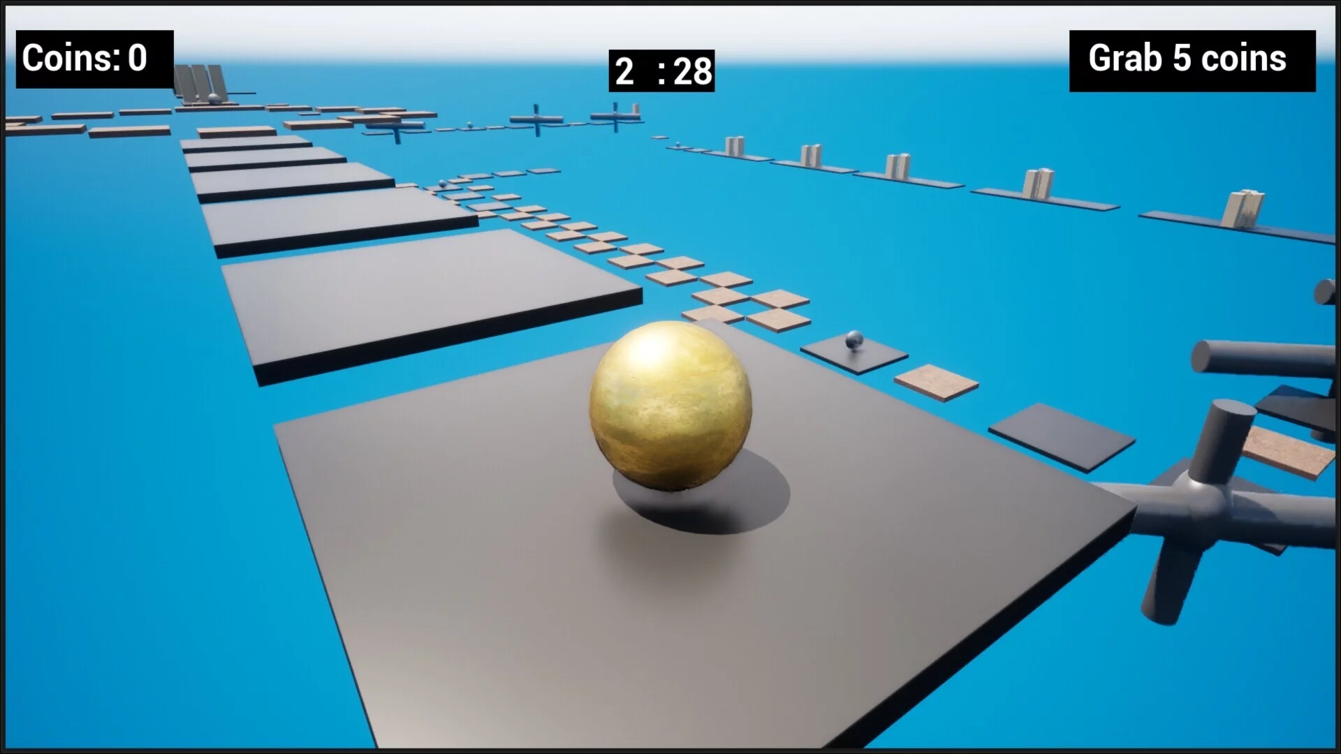 Изображение игры: Jumping in the middle of the sky