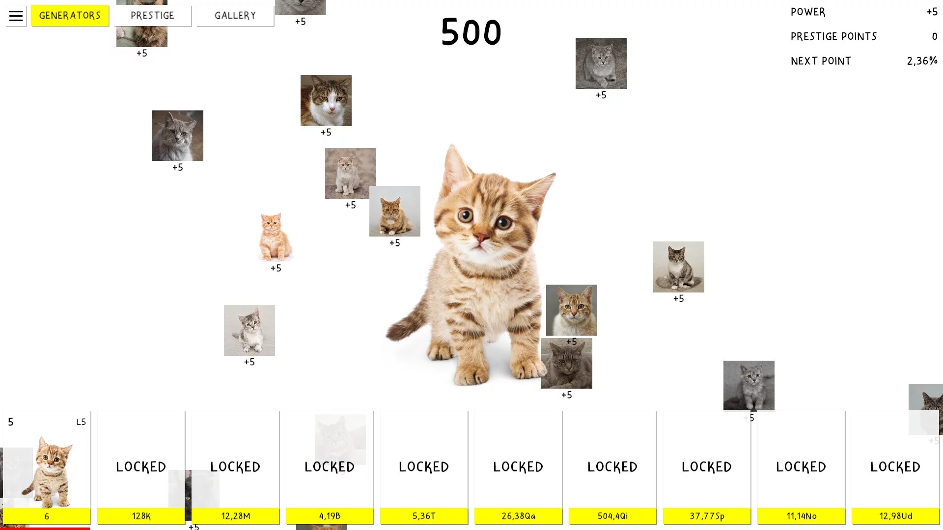 Изображение игры: Cats Clicker