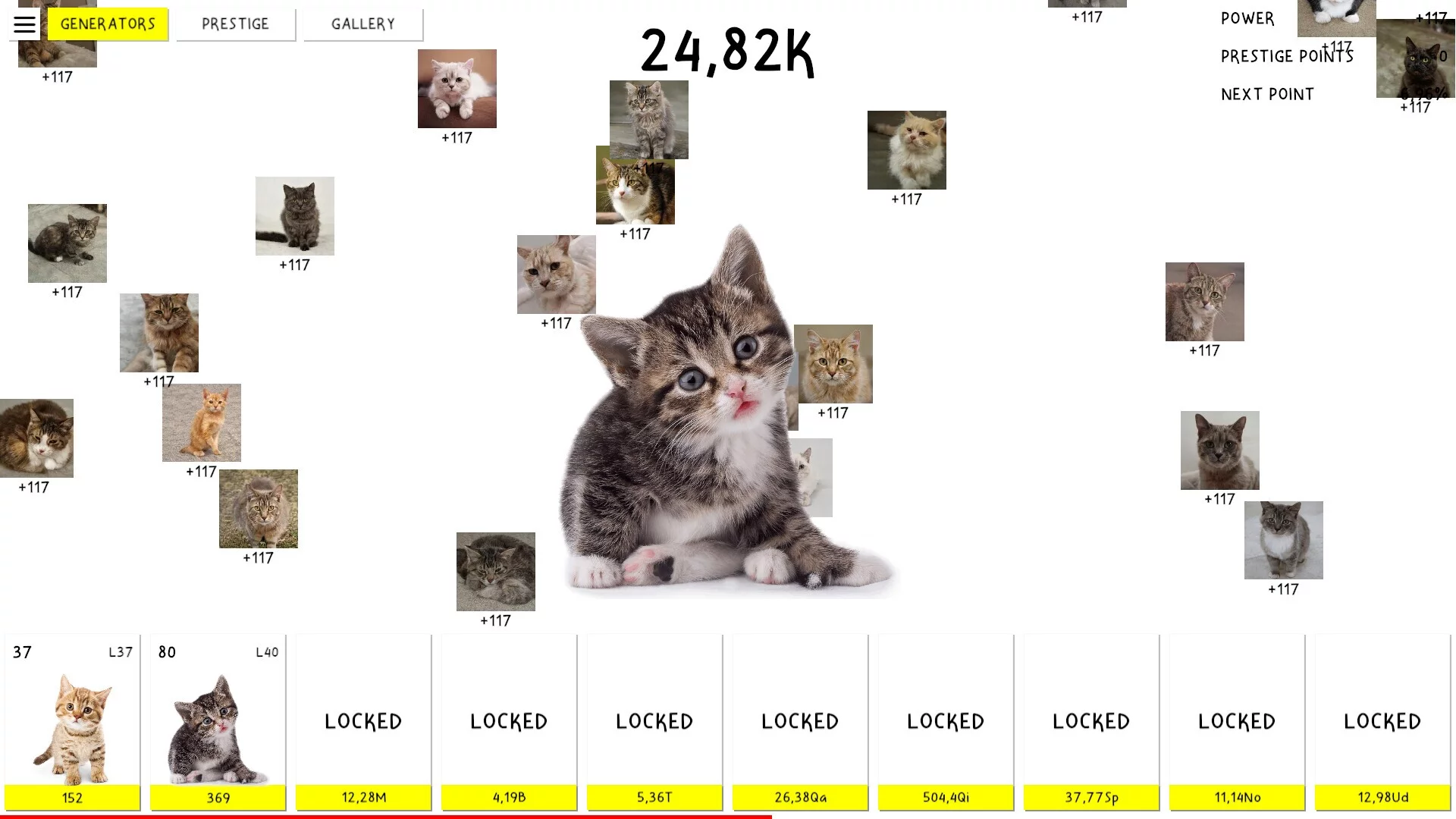 Изображение игры: Cats Clicker