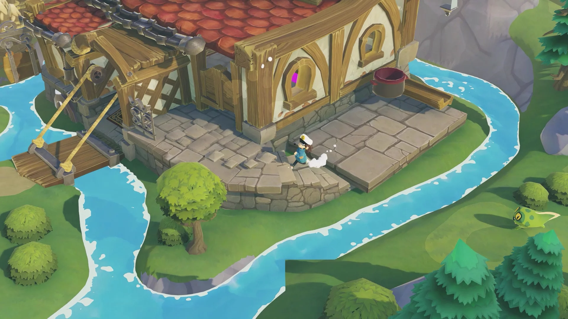 Изображение игры: Time on Frog Island