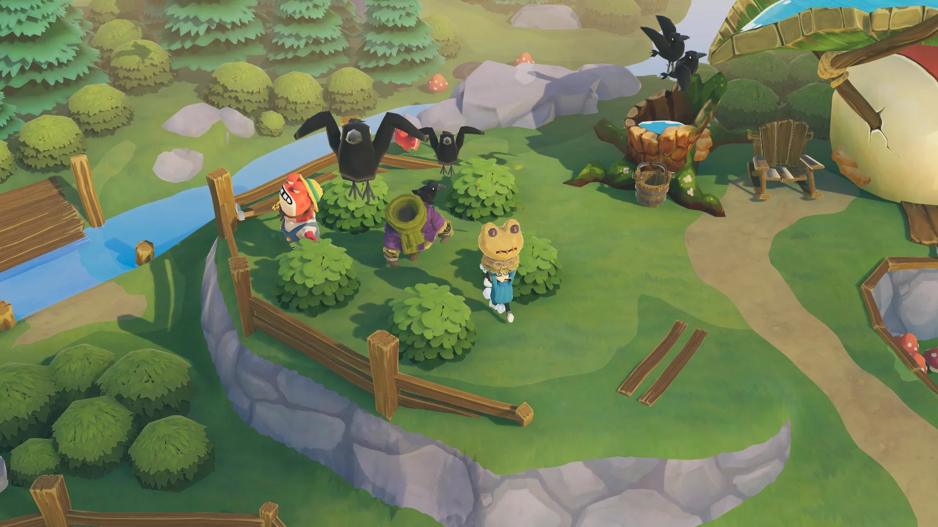 Изображение игры: Time on Frog Island