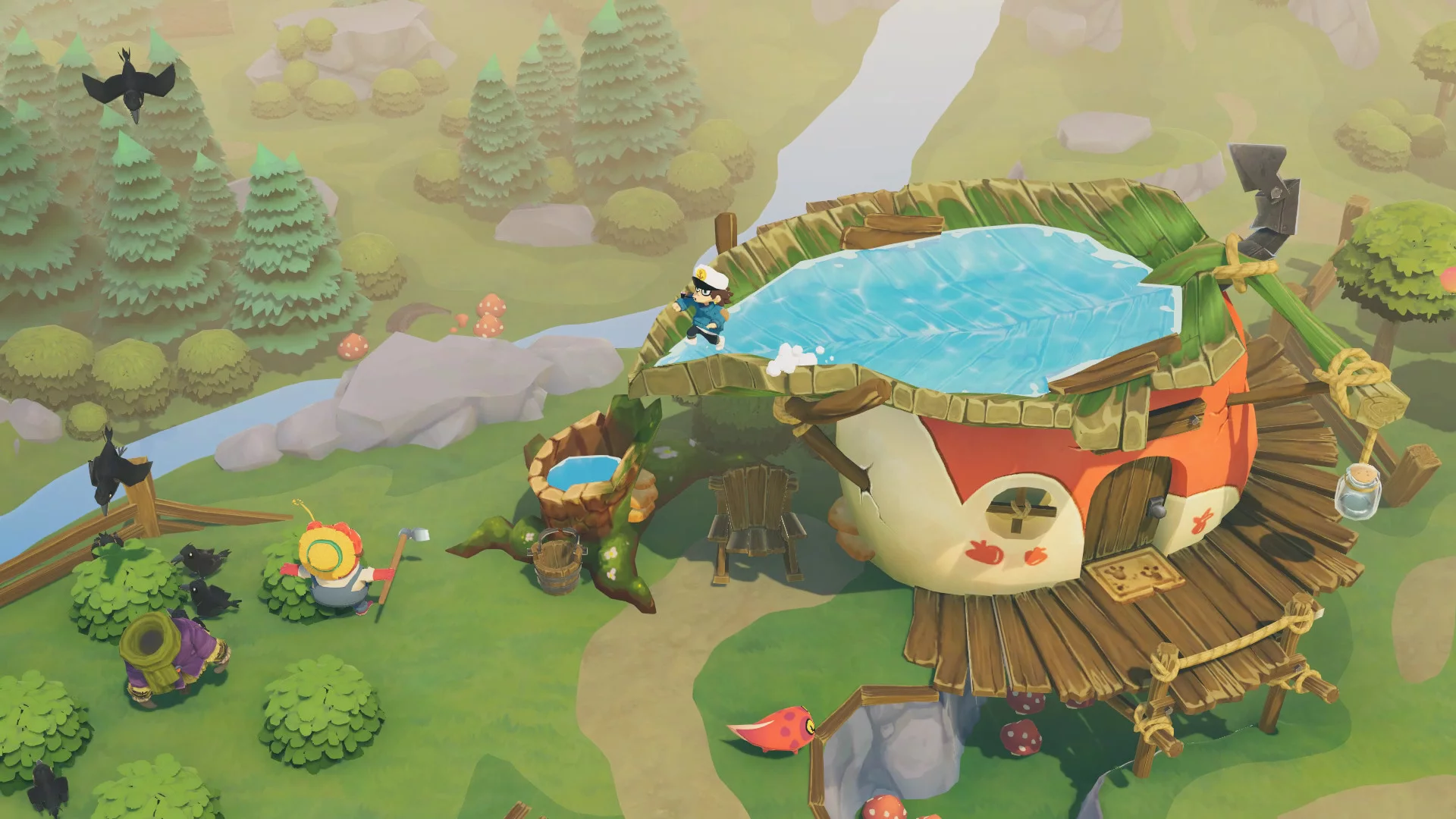 Изображение игры: Time on Frog Island