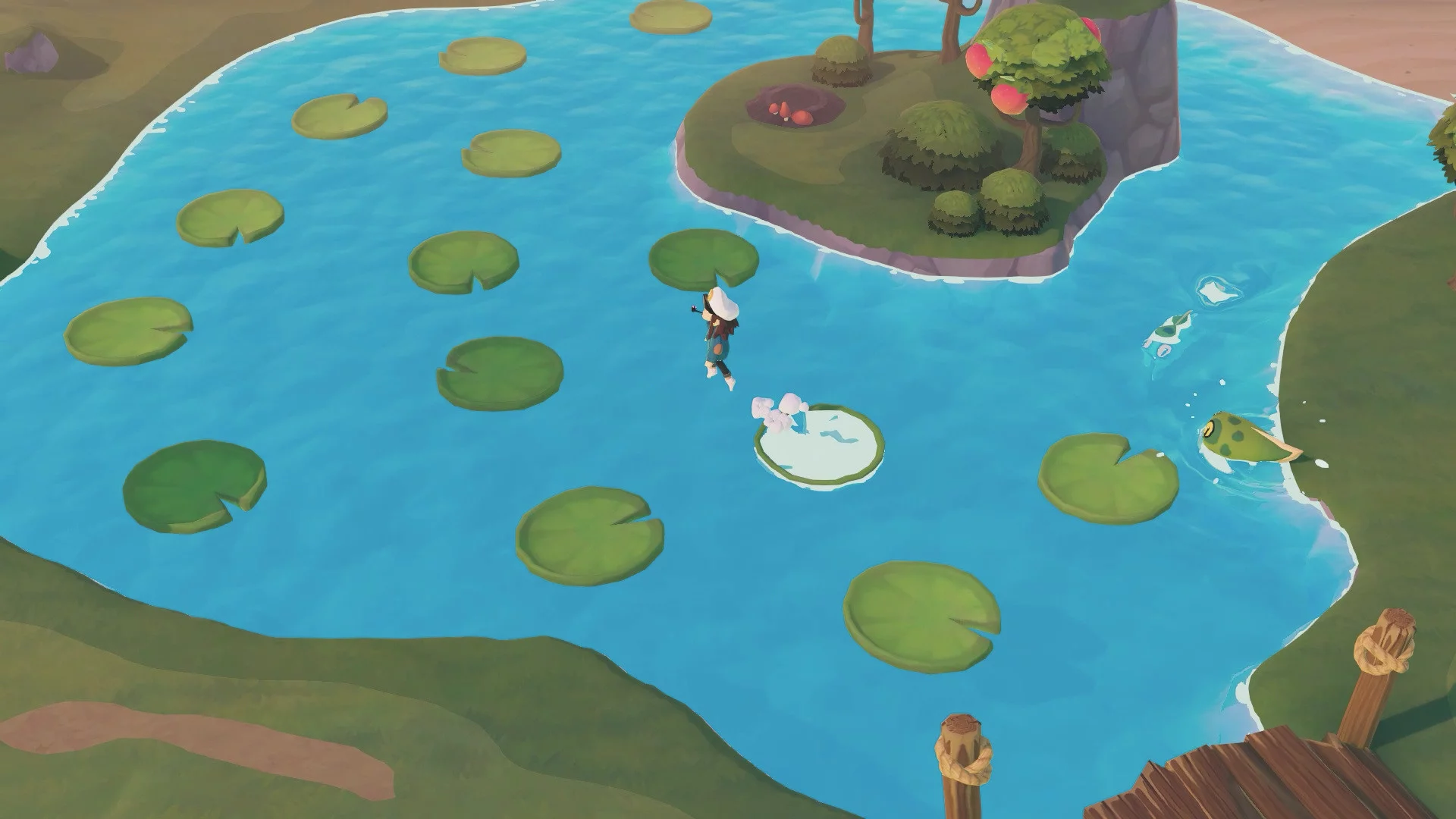 Изображение игры: Time on Frog Island