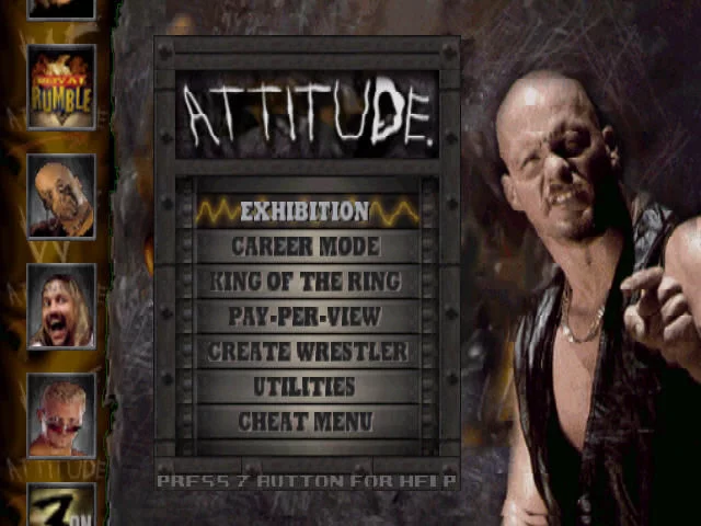 Изображение игры: WWF Attitude