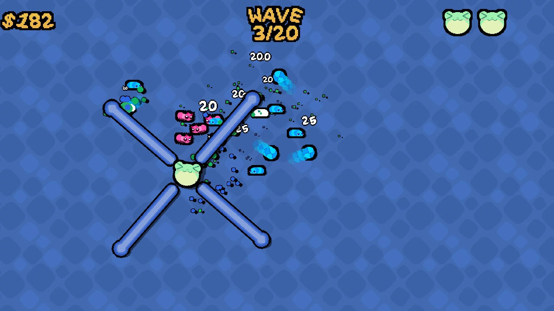 Изображение игры: Frog 'n' Roll