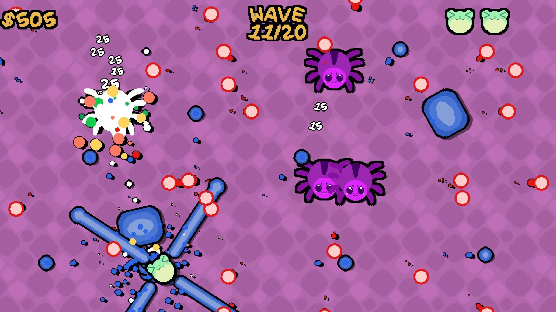 Изображение игры: Frog 'n' Roll