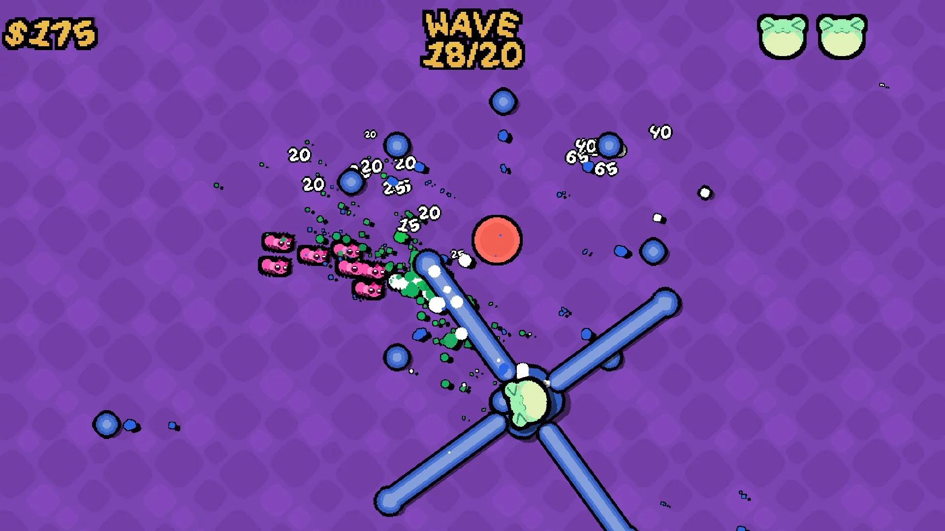 Изображение игры: Frog 'n' Roll