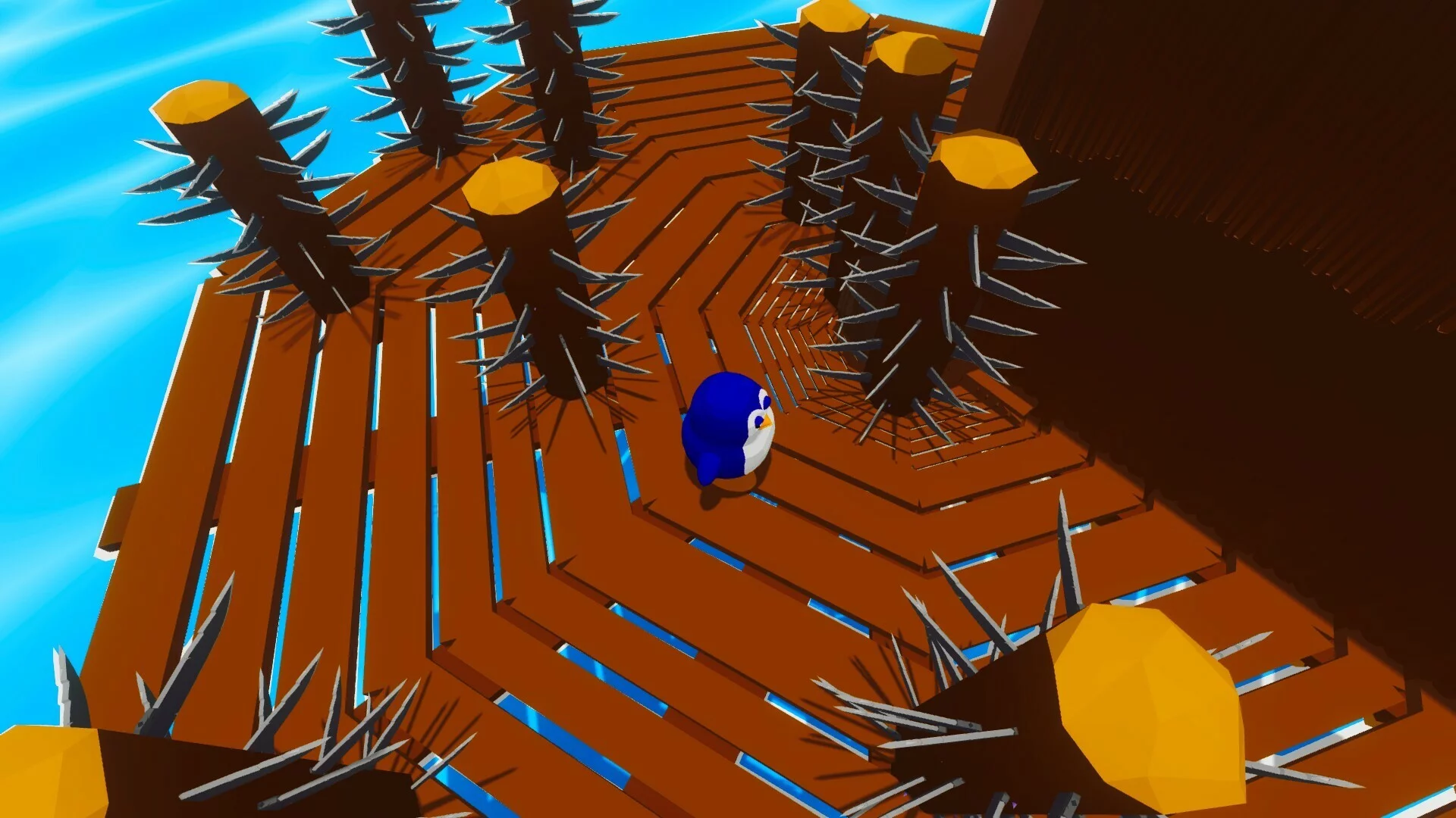 Изображение игры: Angry Penguin