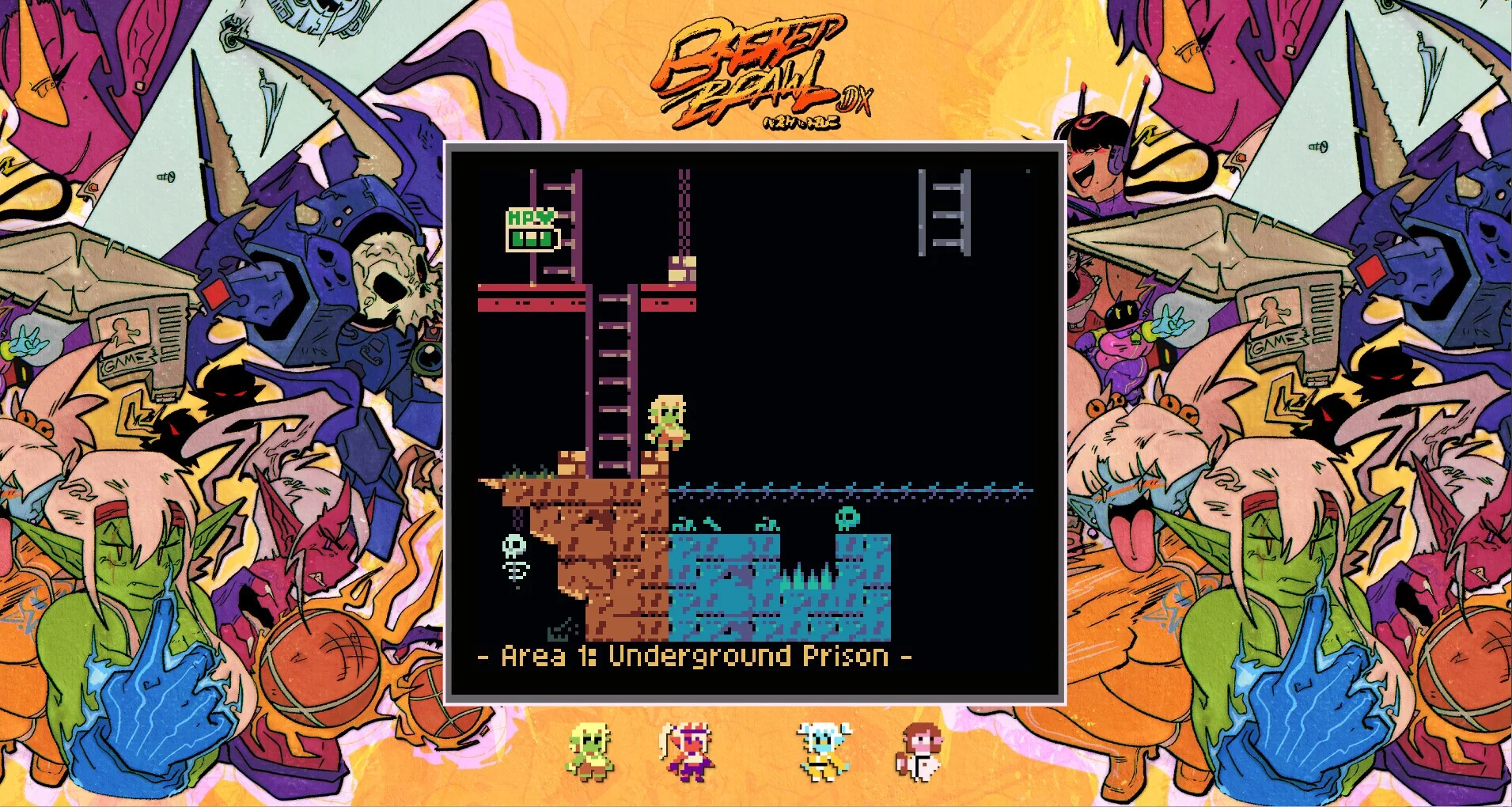 Изображение игры: Basket Brawl DX