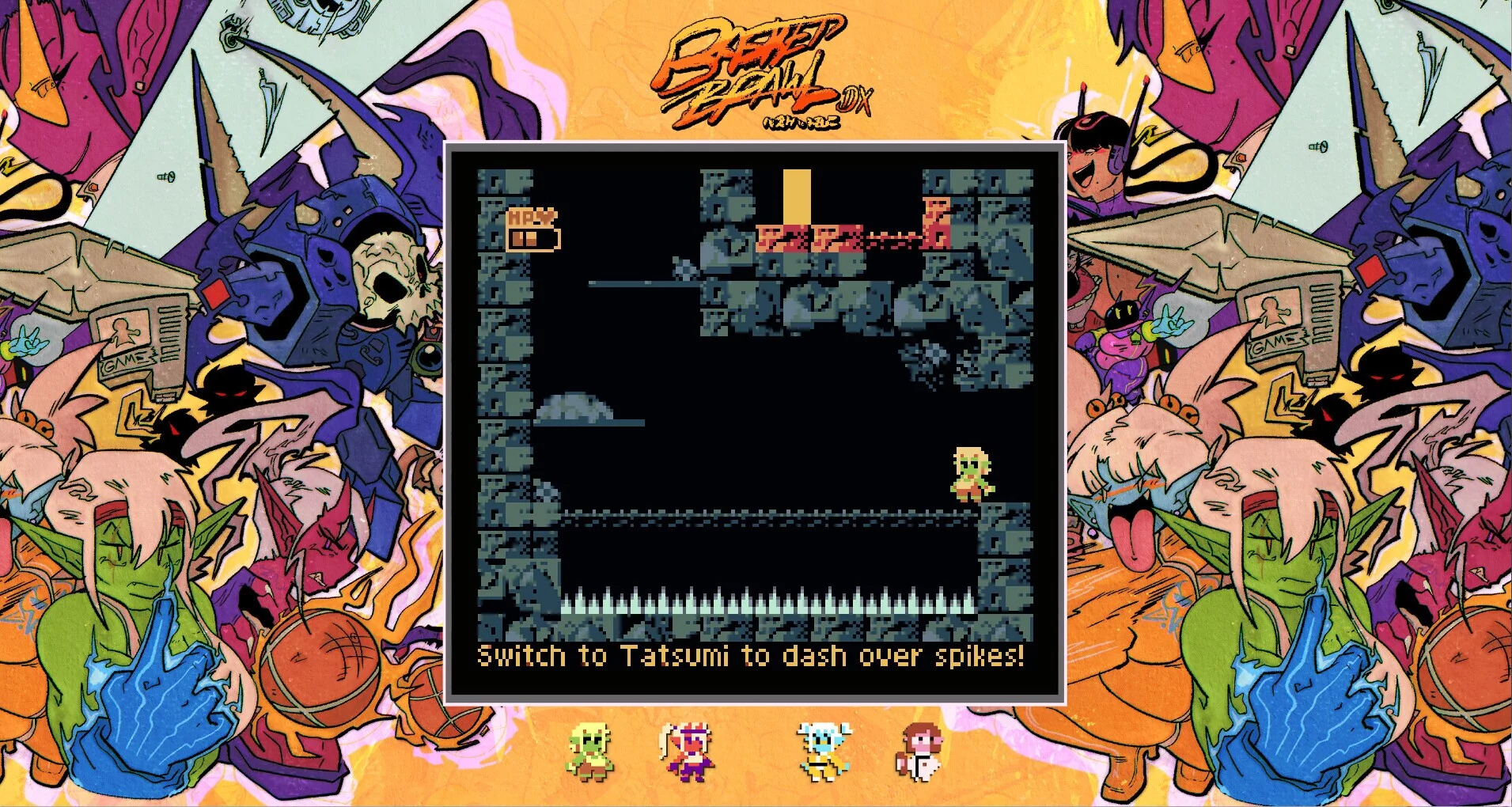 Изображение игры: Basket Brawl DX