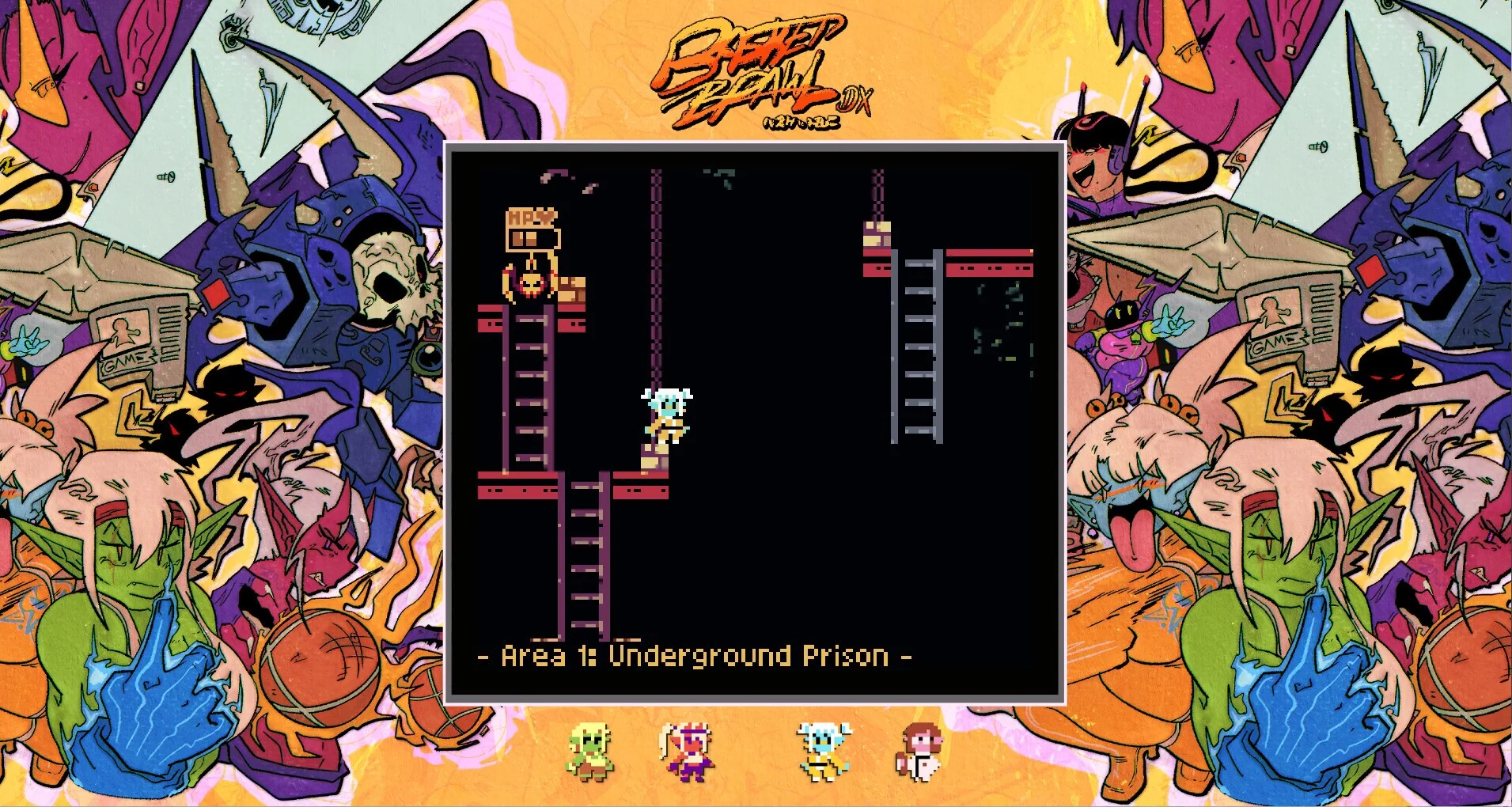 Изображение игры: Basket Brawl DX