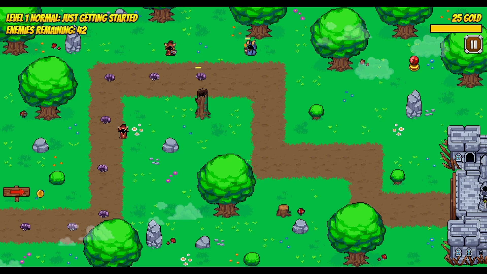 Изображение игры: Guard the Tower!