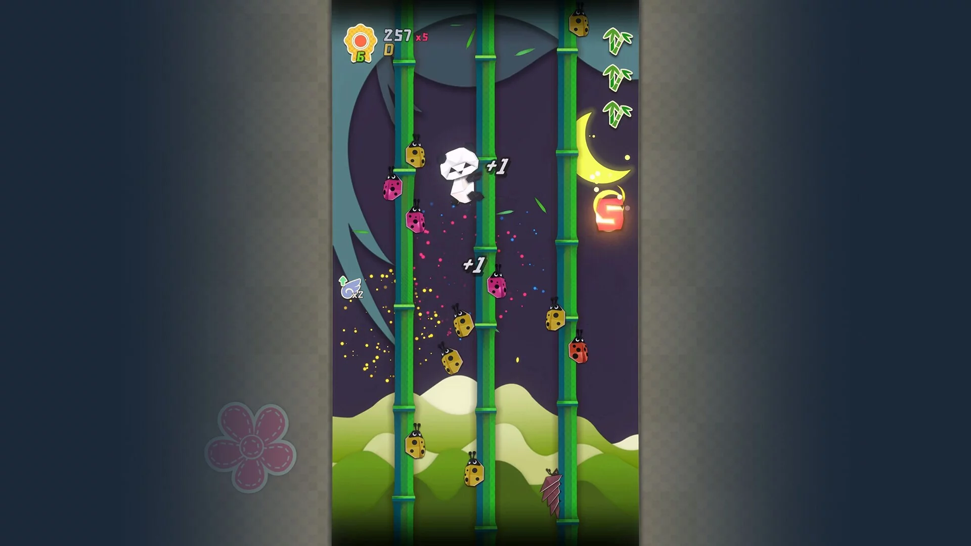 Изображение игры: Panda vs Bugs