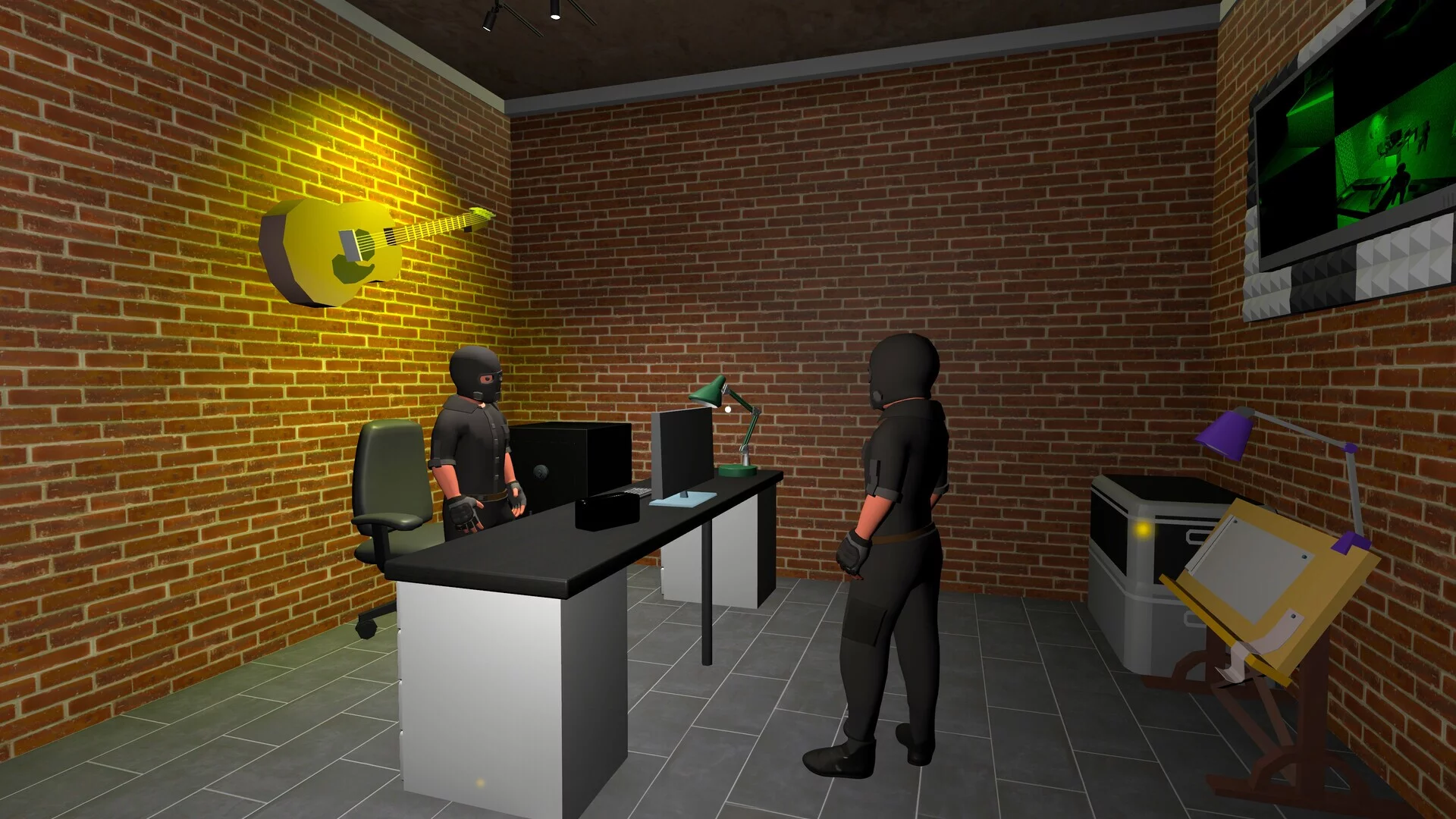 Изображение игры: Burglar Inc
