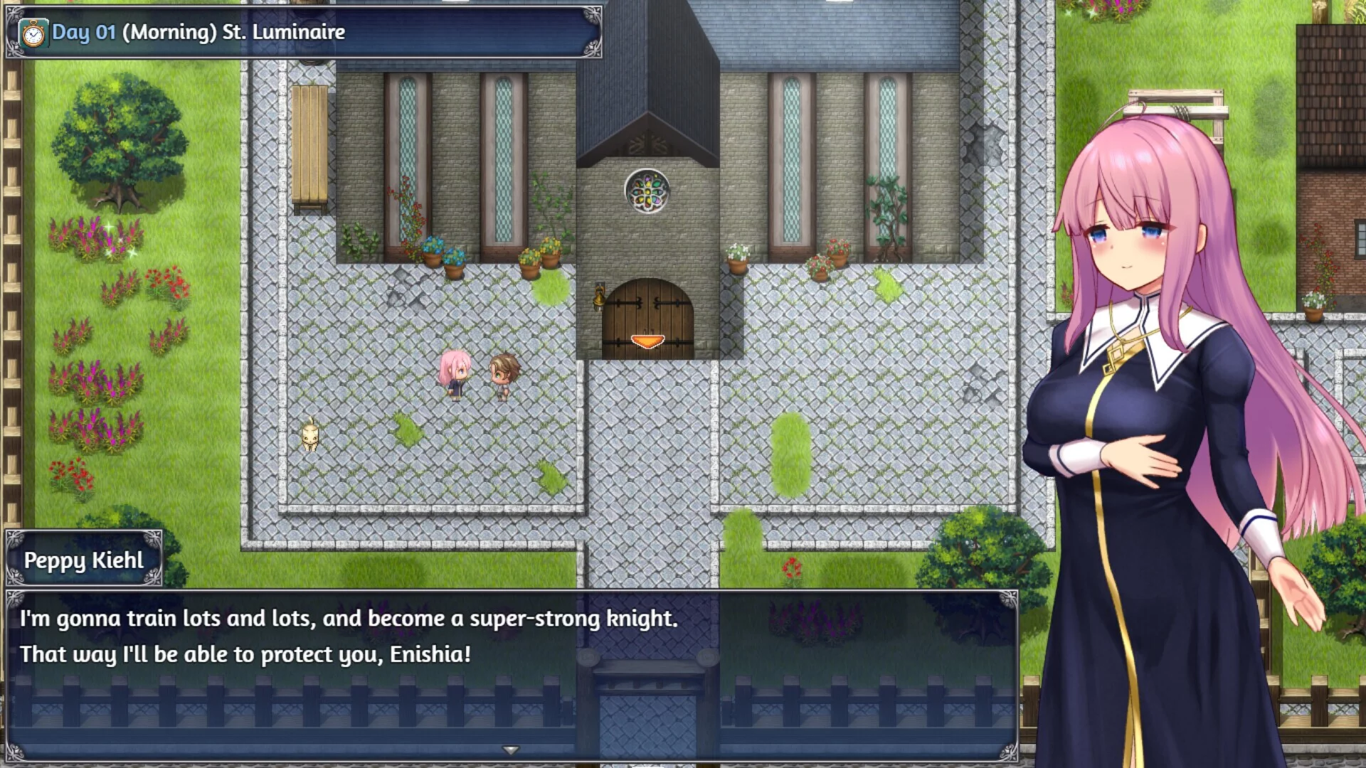 Изображение игры: Enishia and the Binding Brand