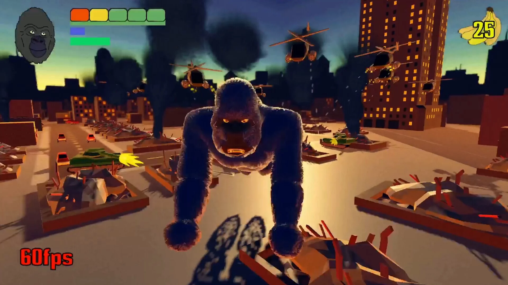 Изображение игры: Kong's Wrath: City of Mayhem
