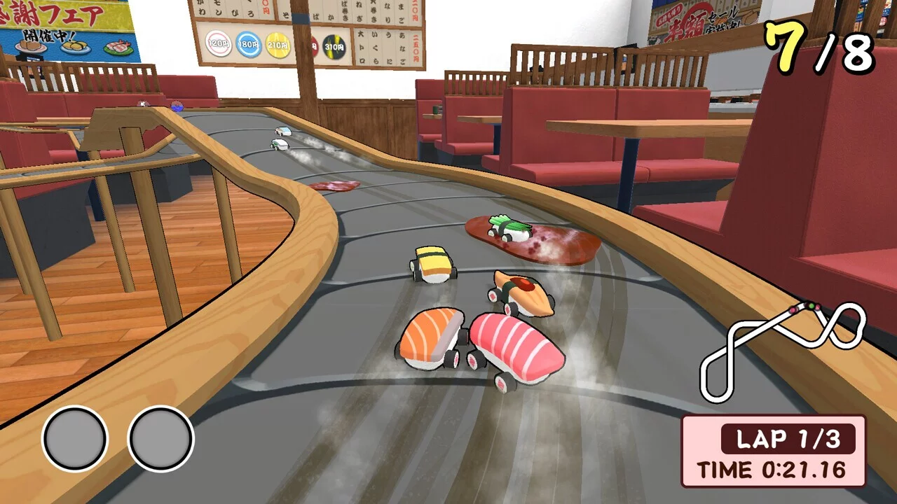 Изображение игры: SUSHI Race