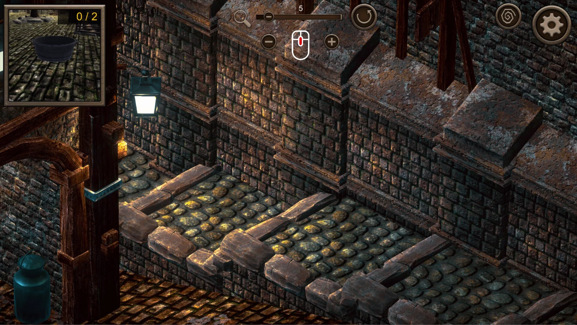 Изображение игры: Hidden Haunted Town Top-Down 3D