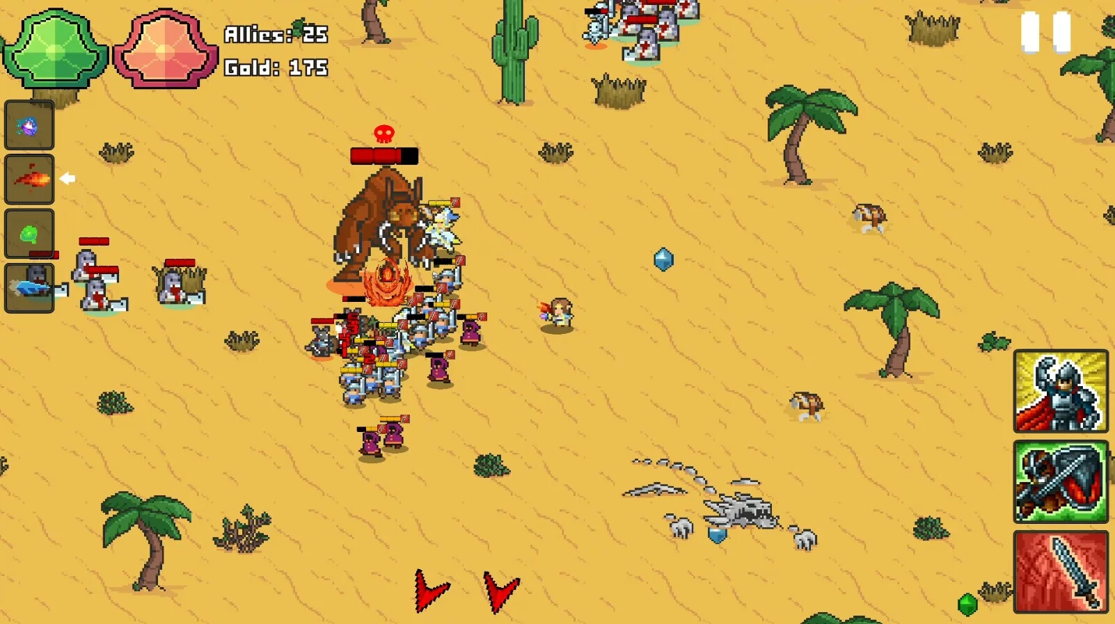 Изображение игры: Battle for the Crystals