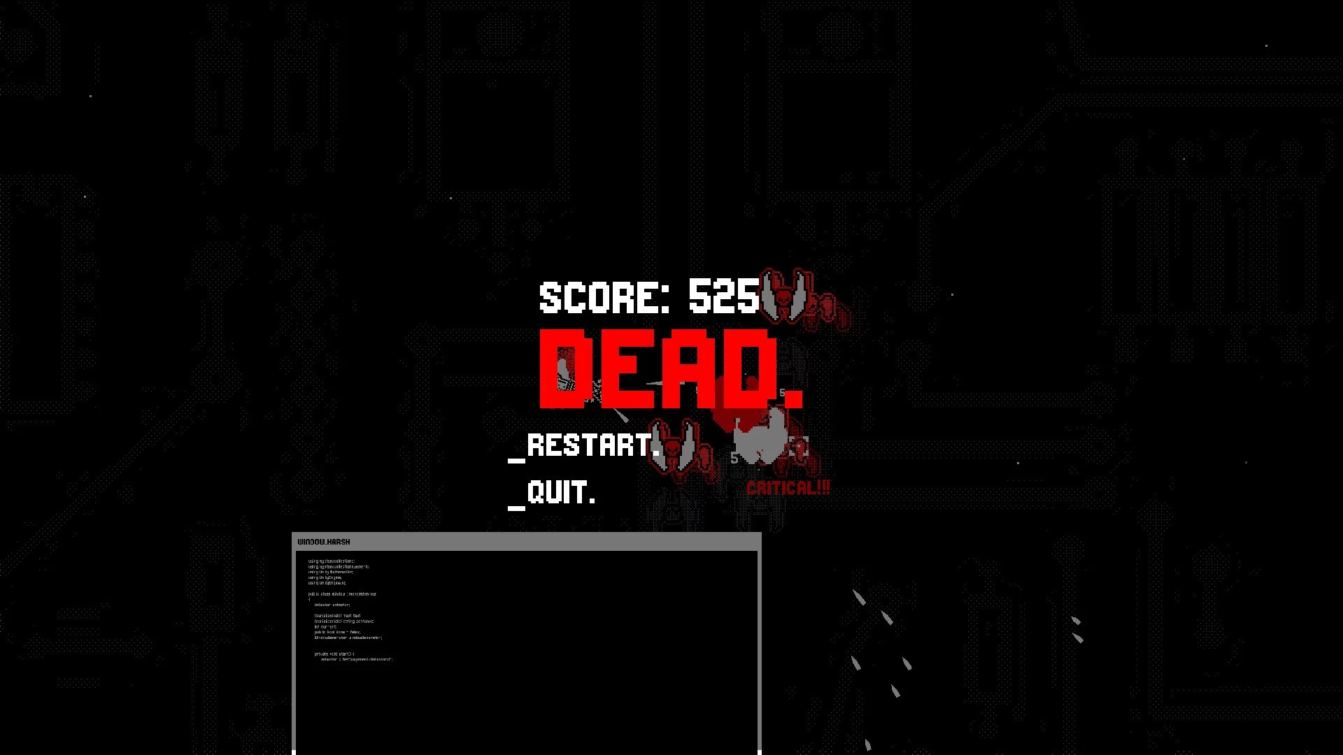Изображение игры: HARSH.