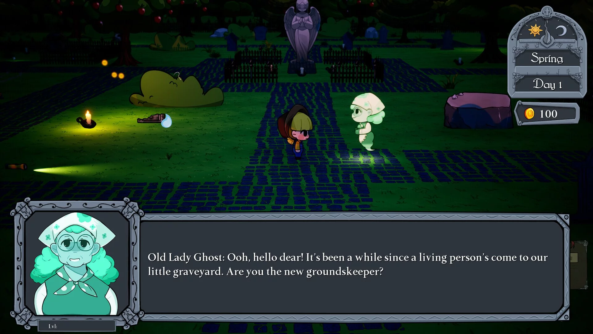 Изображение игры: My Little Cemetery