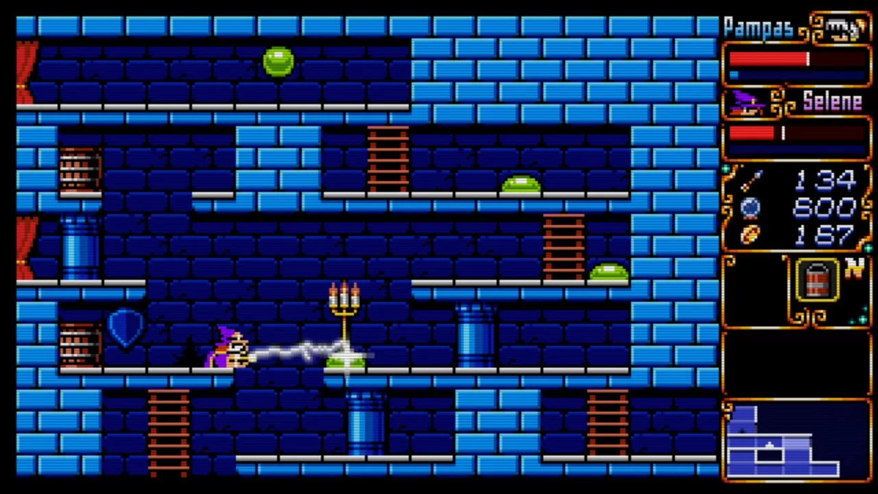 Изображение игры: Pampas & Selene: The Maze of Demons