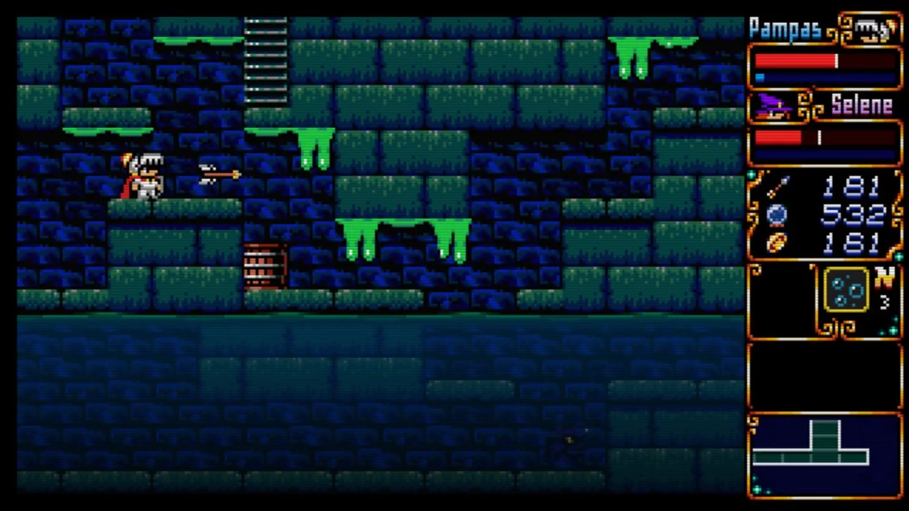 Изображение игры: Pampas & Selene: The Maze of Demons