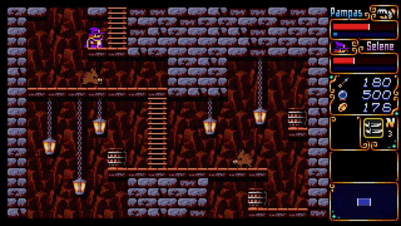 Изображение игры: Pampas & Selene: The Maze of Demons