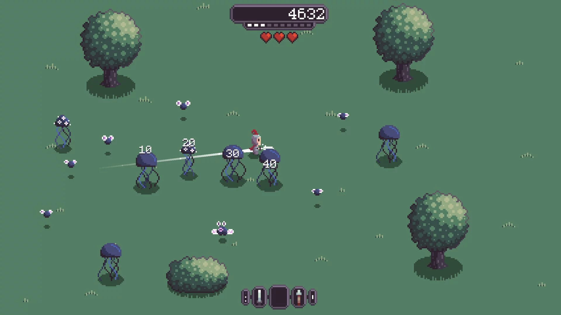 Изображение игры: Knight Runner: Blade and Bolt