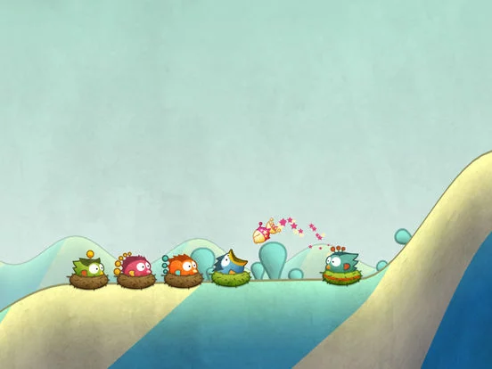 Изображение игры: Tiny Wings HD