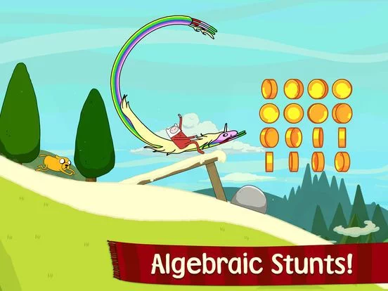 Изображение игры: Ski Safari: Adventure Time